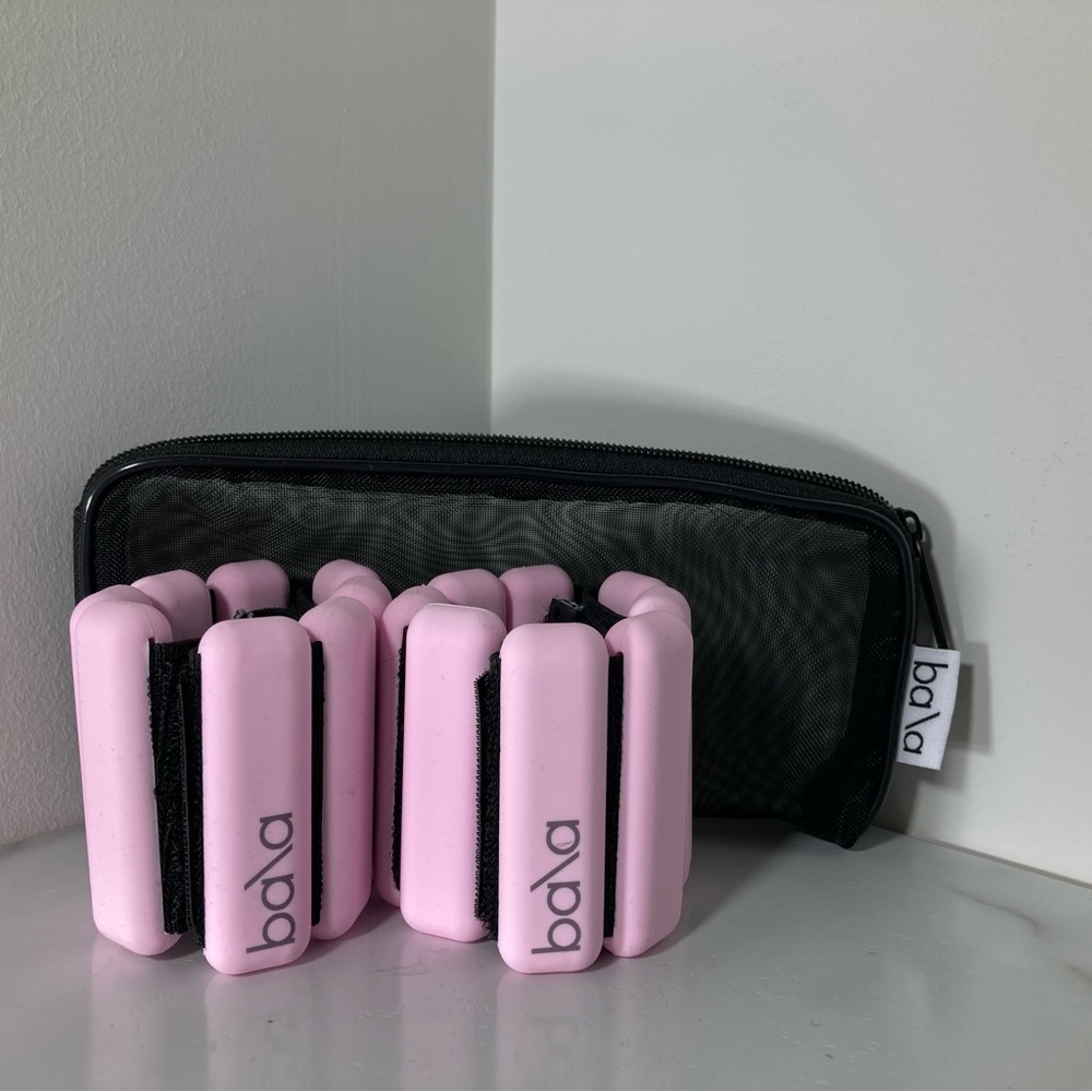 Bala Pink Wearable Ankle & Wrist Weights with Black Mesh Pouch Original Release - Picture 8 of 8
